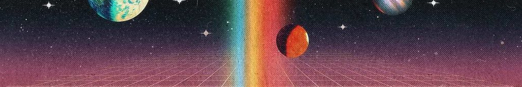 An illustration of outer space