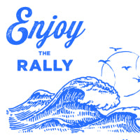 Enjoy Rally tişört grafiği