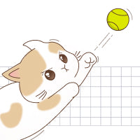 Tennis Cat tişört grafiği